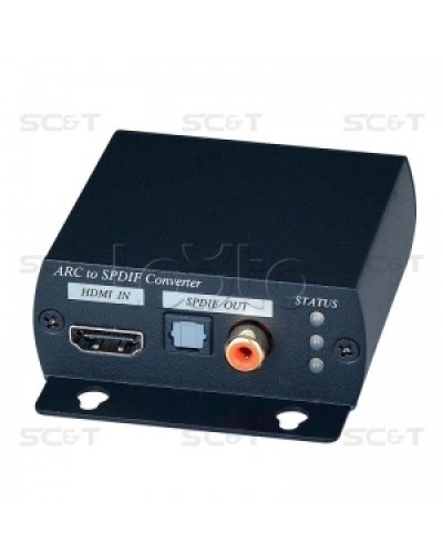 Преобразователь цифрового аудио из HDMI сигнала SC&T ARC01 в Домодедово Видеоусилители, Модуляторы, Делители Pintop.ru