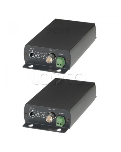 Комплект для передачи HD-SDI и RS485 по одному кабелю витой пары SC&T SDI05A в Домодедово Видеоусилители, Модуляторы, Делители Pintop.ru