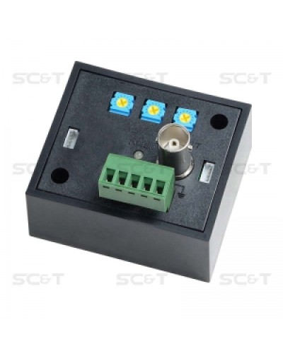 Приёмник активный HDTVI / HDCVI / AHD по витой паре SC&T TTA111HDR в Домодедово Системы видеонаблюдения Pintop.ru