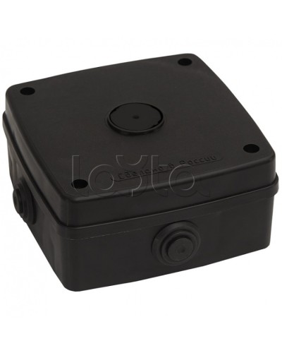 Монтажная коробка SLT МК-1 (черная) в Домодедово Оборудование для видеонаблюдения Pintop.ru