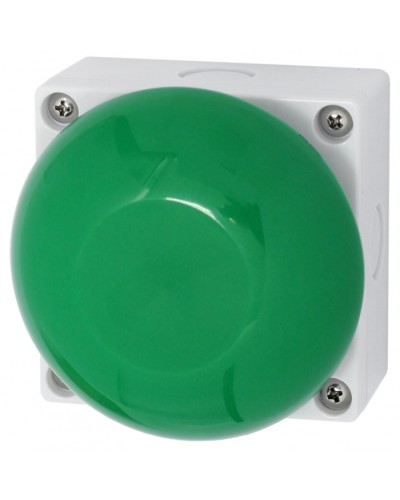 Кнопка пластиковая, накладная, IP68, контакты НЗ/ОБЩ + НР/ОБЩ, размер: D93х72 мм Smartec ST-EX416W в Домодедово Кнопки выхода Pintop.ru
