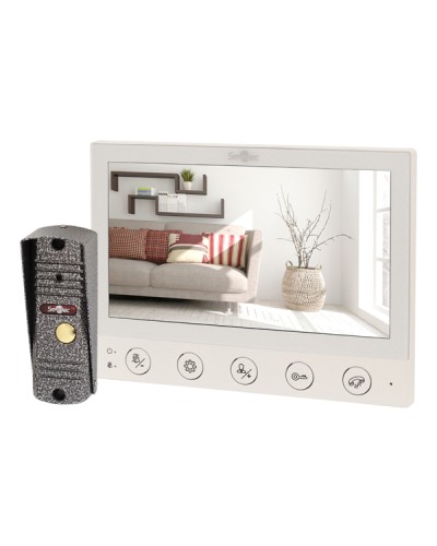 Комплект домофона Smartec ST-MS607HS-WT в Домодедово Комплекты домофонов Pintop.ru