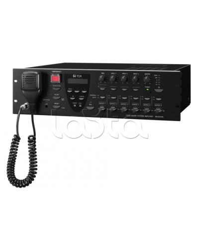 Контроллер системный со встроенным усилителем серии Venas TOA VM-3360VA в Домодедово Системы оповещения и трансляции TOA Pintop.ru