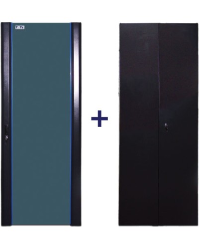 Комплект дверей 22U TWT TWT-CBB-DR22-6x-S-G1 в Домодедово Аксессуары для стоек и шкафов Pintop.ru