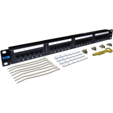 Патч-панель 19", 2U, 48 порта RJ-45 TWT TWT-PP48UTP