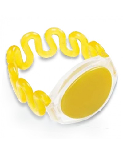 Браслет TS пружинный (желтый) Tantos EM-Marine в Домодедово Оптовые идентификаторы Pintop.ru