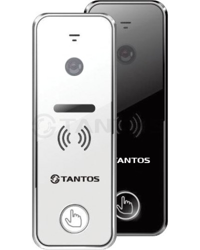 Панель вызывная Tantos iPanel 2 + (White) в Домодедово Вызывные видеопанели малоабонентные Pintop.ru