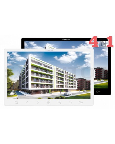 Монитор Tantos Sherlock HD SE (White) VZ в Домодедово Абонентские IP устройства Pintop.ru