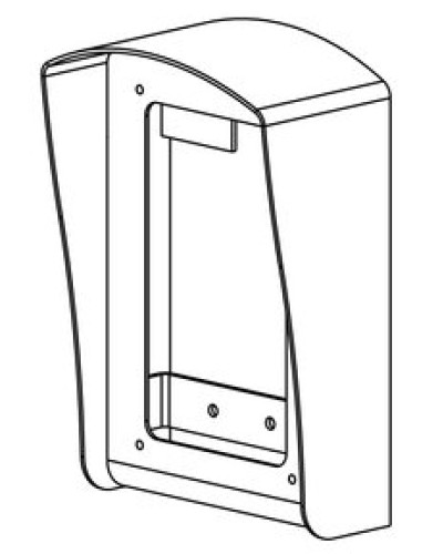 Комплект монтажный для блоков вызова БВД-406х, БВД-407х Vizit MKF-406 в Домодедово Аксессуары для многоабонентных систем Pintop.ru