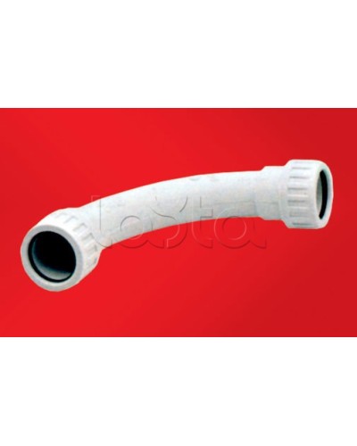 Поворот на 90 труба-труба Экопласт 41920HF в Домодедово Аксессуары для труб (ОКЛ) Экопласт Pintop.ru