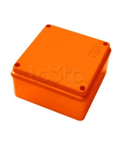 Коробка огнестойкая 100х100х55, 5P, (1,5-10 мм2), без галогена Экопласт 42317HF в Домодедово Коробки (ОКЛ) Экопласт Pintop.ru