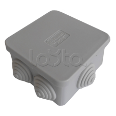 Коробка распред. о/п 100х100х55мм 6 вых., IP55 Экопласт 44037-1