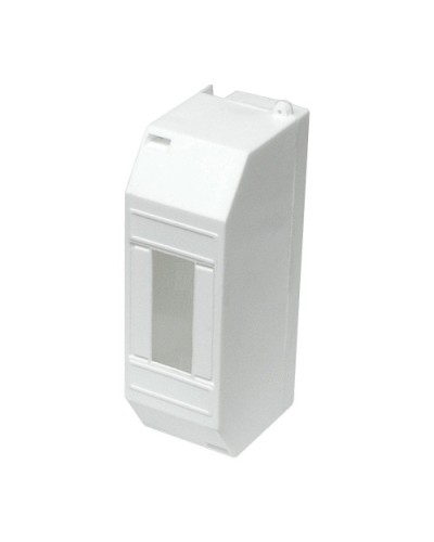 Щиток наружный для автоматических выключателей под 1-2 модуля (белый) Экопласт 44917 в Домодедово Боксы для автоматов Pintop.ru