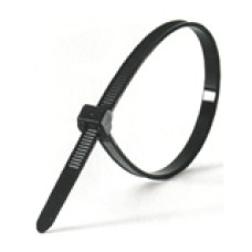 Хомут кабельный 3,5x250 мм, черный (100 шт/уп) Экопласт 45250BL