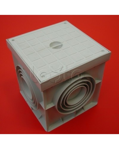 Коробки для труб 550х550 Экопласт 45555 в Домодедово Аксессуары для кабель-канала Pintop.ru