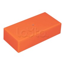 Коробка огн. с глад. стенками,без галогена, IP41, 20P, (1,5-2,5мм2) (оранж) ОКЛ Экопласт (46083HF)