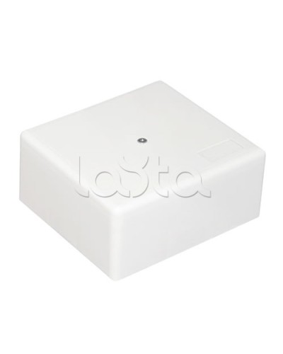 Коробка огн. с глад. стенками,без галогена, IP41, 2P, (1,5-4мм2) (Белый) ОКЛ Экопласт (46101HF-W) в Домодедово Коробки (ОКЛ) Экопласт Pintop.ru