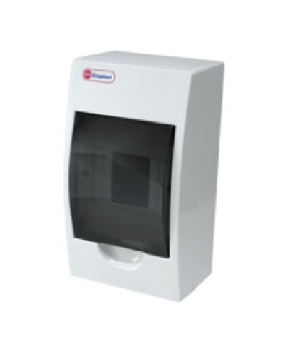 Шкаф настенный с дверцей, 6 модулей, IP40 Экопласт 46106 в Домодедово Боксы для автоматов Pintop.ru