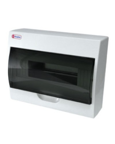 Шкаф настенный с дверцей, 24 модулей, IP40 Экопласт 46124 в Домодедово Боксы для автоматов Pintop.ru