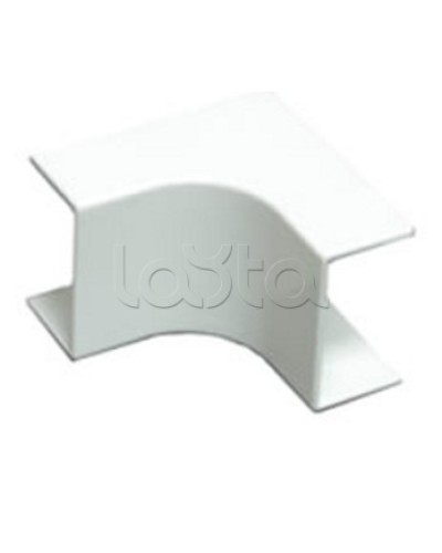 Угол внутренний плавный стандарт TIA 25x16 мм Экопласт 72105R в Домодедово Аксессуары для кабель-канала Pintop.ru