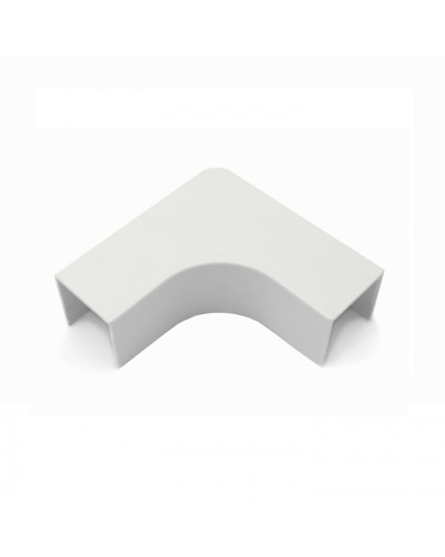 RML20х12,5 Угол 20х12,5мм плоский плавный ст. TIA (10шт) 1кор.=3600шт. Экопласт в Домодедово Аксессуары для кабель-канала Pintop.ru