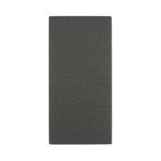 Заглушка 45х22,5мм (черный бархат) LK45 (855108-1)