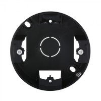 Подъемная коробка 1-пост. круглая (черный) LK Vintage-Classic (889008-1)