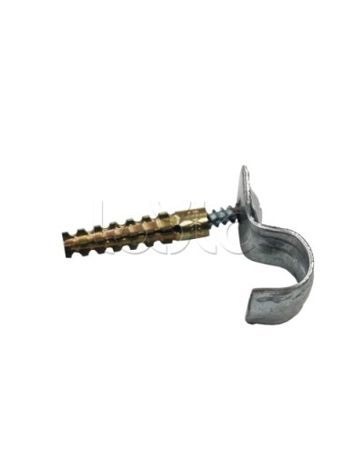 Дюбель-хомут клоп (однолапковый) 25-26 мм Гефест (100 шт/уп) в Домодедово Крепеж: Дюбели, шурупы, саморезы Pintop.ru