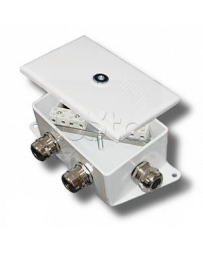 Коробка монтажная огнестойкая Гефест КМ-О (10к)-IP66-d, четыре ввода 120х80х68 в Домодедово Распределительные коробки Pintop.ru