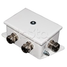 Коробка монтажная огнестойкая Гефест КМ-О (10к*6,0)-IP66-d, два ввода 120х80х68