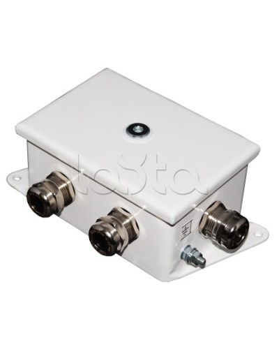 Коробка монтажная огнестойкая Гефест КМ-О (12к)-IP66-d, четыре ввода 120х80х68 в Домодедово Распределительные коробки Pintop.ru