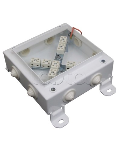 Коробка монтажная огнестойкая Гефест КМ-О (16к*6,0)-IP66 1515, 8 вводов 150х150х60 в Домодедово Распределительные коробки Pintop.ru