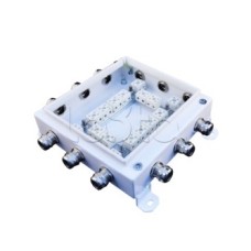 Коробка монтажная огнестойкая Гефест КМ-О (32к*6,0)-IP66 2020, 12 вводов