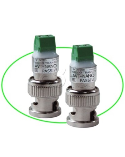 Комплект пассивных приемопередатчиков ИНФОТЕХ AVT-Nano Passive XL в Домодедово Видеоусилители, Модуляторы, Делители Pintop.ru