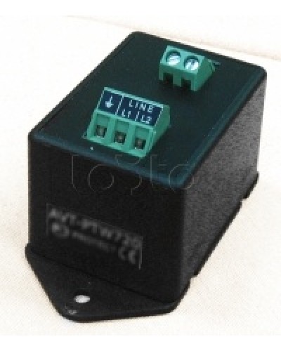 Трансформатор изолирующий с грозозащитой для витой пары Инфотех AVT-PTW720 в Домодедово Видеоусилители, Модуляторы, Делители Pintop.ru