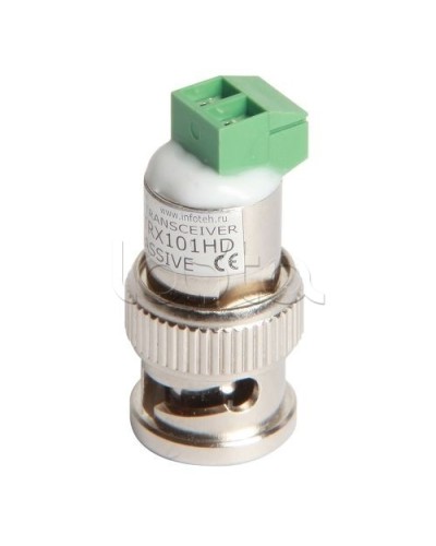 Приемопередатчик AHD/CVI/TVI видеосигнала миниатюрный пассивный Инфотех AVT-TRX101HD в Домодедово Видеоусилители, Модуляторы, Делители Pintop.ru