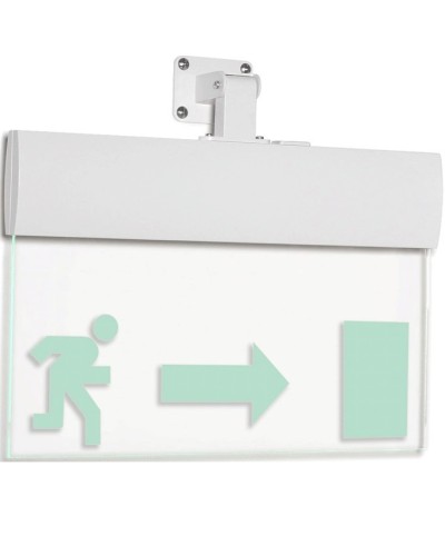 Табло М-12-УЛЬТРА Человек вправо в дверь (универсальное крепление) (ИП Раченков А.В.) в Домодедово Оповещатели Pintop.ru