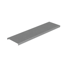 Крышка лотка 150х0,8 L2500 мм "ПЛЮС" INOX304 КМ-Профиль (KLplus150-0.8-2500 INOX304)