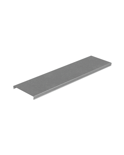 Крышка лотка 150х0,8 L3000 мм ПЛЮС INOX304 КМ-Профиль (KLplus150-0.8-3000 INOX304) в Домодедово Аксессуары для лотков Pintop.ru