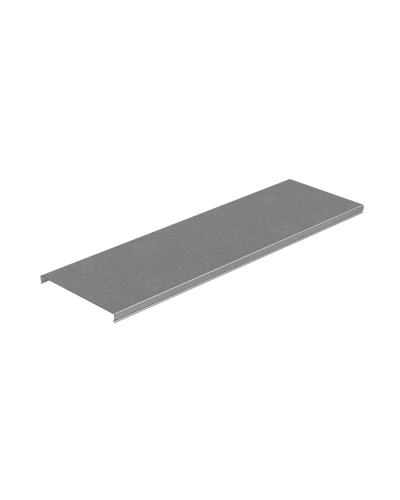 Крышка лотка 200х1,0 L2000 мм ПЛЮС INOX304 КМ-Профиль (KLplus200-1.0-2000 INOX304) в Домодедово Аксессуары для лотков Pintop.ru