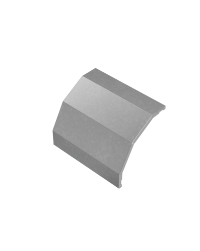 Крышка внешнего вертикального угла 90 гр. 300 мм ПЛЮС КМ-Профиль (KVLplus90-300) в Домодедово Аксессуары для лотков Pintop.ru