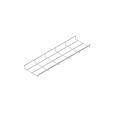 Проволочный лоток 30х400 L3000 мм INOX304 КМ-Профиль (PL30-400-3000 INOX304)