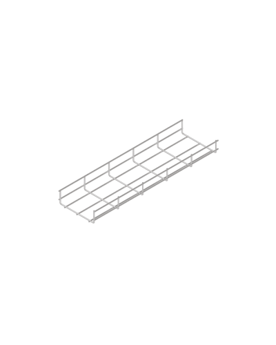 Проволочный лоток 50х400 L3000 мм КМ-Профиль (PL50-400-3000) в Домодедово Кабельные лотки Pintop.ru