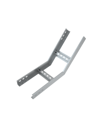 Угол лестничный вертикальный внутренний 45 гр. 70х500х1,5 мм HD85 КМ-профиль (LNL45-70-500-1.5 HD85) в Домодедово Аксессуары для лотков Pintop.ru