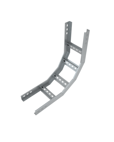 Угол лестничный вертикальный внутренний 90 гр. 50х400х1,2 мм КМ-Профиль (LNL90-50-400-1.2) в Домодедово Аксессуары для лотков Pintop.ru