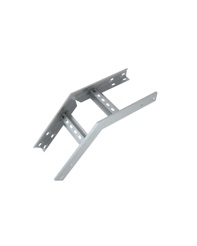 Угол лестничный вертикальный внешний 45 гр. 100х300х1,2 мм Быстрый монтаж HD КМ-Профиль (LVLS45-100-300-1.2 HD) в Домодедово Аксессуары для лотков Pintop.ru