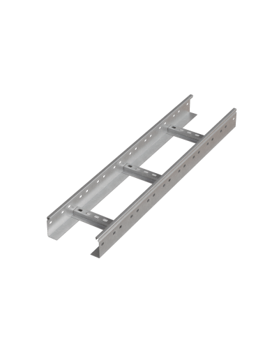 Лоток лестничный 80х600х1,2 L2500 мм N КМ-профиль (LL80-600-1.2-2500 N) в Домодедово Кабельные лотки Pintop.ru