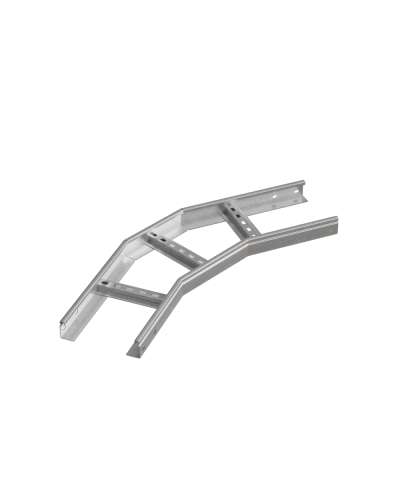 Угол лестничный горизонтальный 45 гр. 50х700х1,2 мм HD N КМ-профиль (LGL45-50-700-1.2 HD N) в Домодедово Аксессуары для лотков Pintop.ru