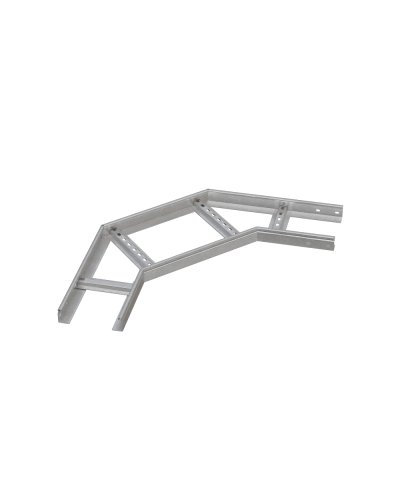 Угол лестничный горизонтальный 90 гр. 50х800х1,5 мм N КМ-профиль (LGL90-50-800-1.5 N) в Домодедово Аксессуары для лотков Pintop.ru