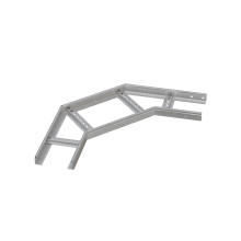 Угол лестничный горизонтальный 90 гр. 50х500х1,2 мм INOX304 N КМ-Профиль (LGL90-50-500-1.2 INOX304 N)